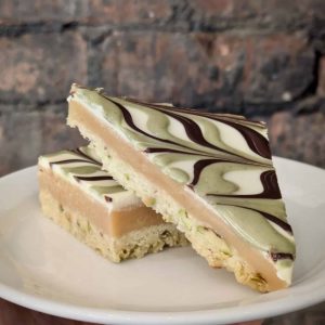 Image of Mary's Cake - White Chocolate and Pistachio Shortbread